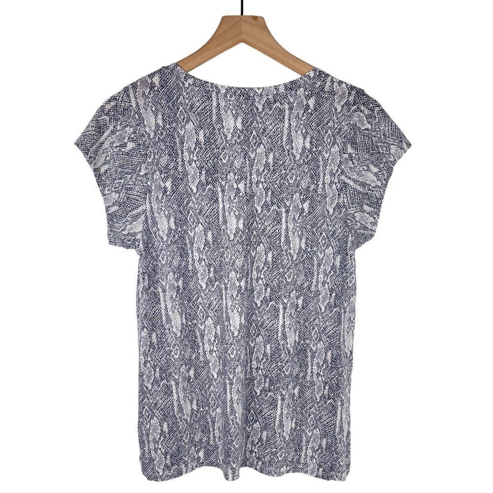 WHISTLES Snakeskin Tshirt - Picture 4 of 8